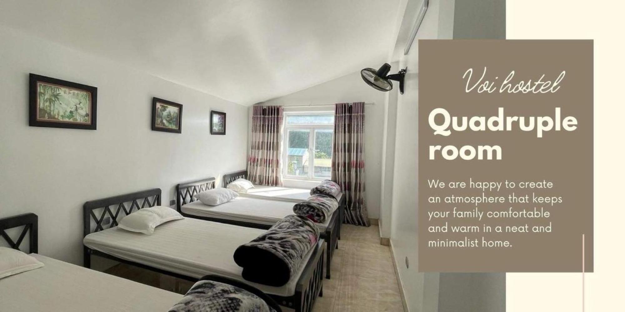 Voi Meo Vac Hostel & Breakfast Ngoại thất bức ảnh
